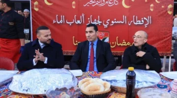 حفل إفطار جهاز كرة الماء بالأهلي بحضور وزير الشباب والرياضة